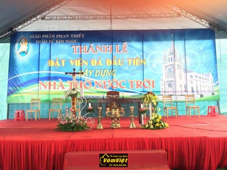 Thánh Lễ Đặt Viên Đá Xây Dựng Nhà Thờ Nước Trời – tại Phan Thiết