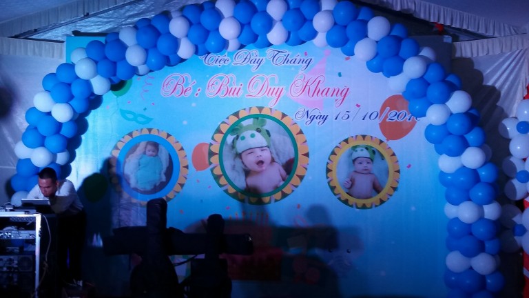 Tiệc Đầy Tháng Bé Bui Duy Khang tại Trảng Bom – Đồng Nai