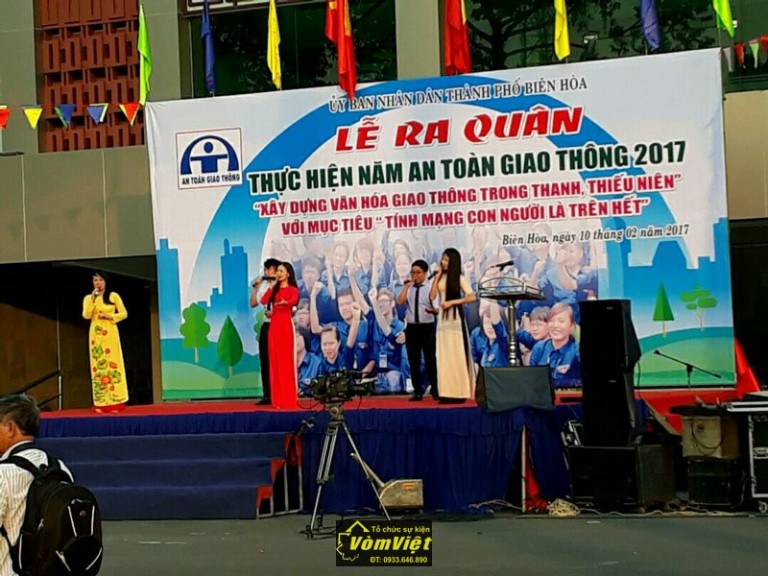 Lễ Ra Quân Thực Hiện Năm An Toàn Giao Thông