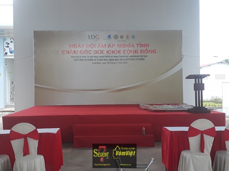 SEVENT – VÒM VIỆT EVENT- SƯ KIỆN TRẢNG BOM – NGÀY HỘI ẤM ÁP NGHĨA TÌNH CHĂM SÓC SỨC KHỎE CỘNG ĐỒNG