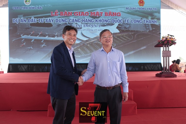 SEVENT – VÒM VIỆT EVENT- SỰ KIỆN LONG THÀNH – LỄ BÀN GIAO MẶT BẰNG DỰ ÁN XÂY DỰNG CẢNG HÀNG KHÔNG QUỐC TẾ LONG THÀNH