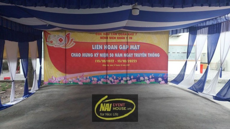 CHÀO MỪNG KỶ NIỆM 50 NGÀY TRUYỀN THỐNG QUÂN KHU 7 TẠI BỆNH VIỆN 7B