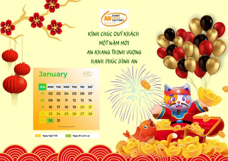 NAI HOUSE CHÚC MỪNG NĂM MỚI 2023