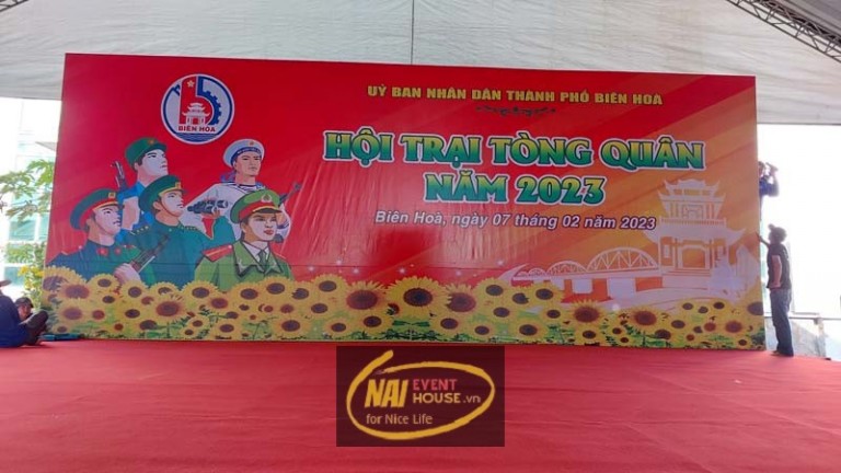 Bàn ghế sự kiện cho thuê – sự kiện thực tế của Nai House
