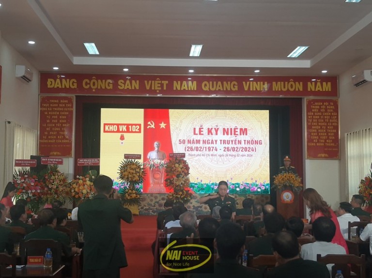 Lễ Kỉ Niệm 50 Năm Ngày Truyền Thống Kho VK 102