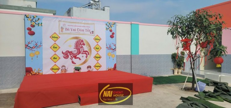 Sự kiện Bé Vui Đón Tết tại mầm non Nắng Hồng