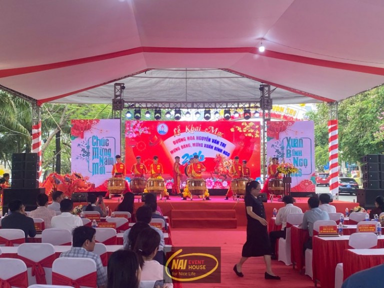 Lễ Khai Mạc Đường Hoa Nguyễn Văn Trị Tại Trấn Biên Đồng Nai