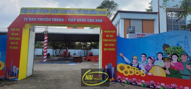 Hội Trại Tòng Quân 2026 – Phường Hố Nai Đồng Nai