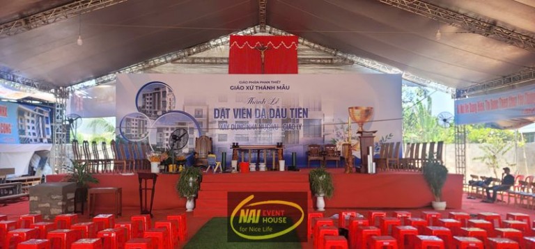 Lễ Đặt Viên Đá Đầu Tiên Giáo Xứ Thánh Mẫu