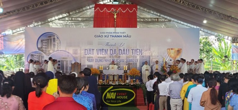 Lễ Đặt Viên Đá Đầu Tiên Giáo Xứ Thánh Mẫu – ảnh 14