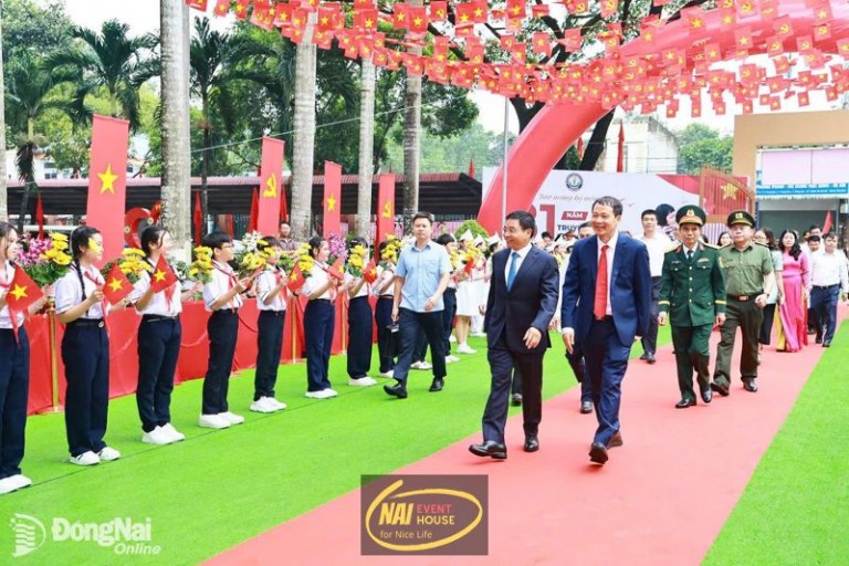 Lễ Khai Giảng Năm Học Mới Trường THCS Hùng Vương 2026 – Trảng Bom Đồng Nai – ảnh 3